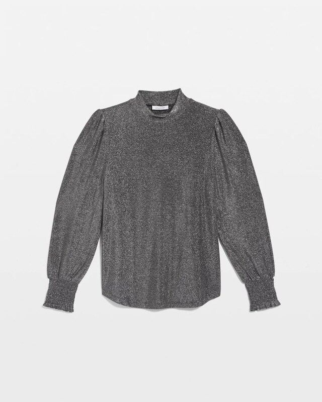Sparkle Smocked Top - image 5